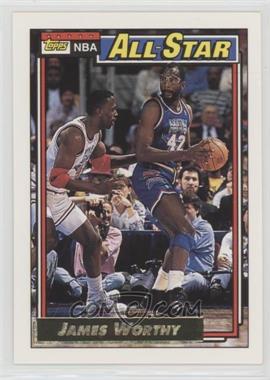 1992-93 Topps - [Base] - Gold #108 - All-Star - James Worthy