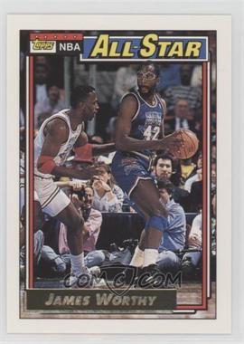 1992-93 Topps - [Base] - Gold #108 - All-Star - James Worthy