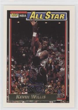 1992-93 Topps - [Base] - Gold #109 - All-Star - Kevin Willis