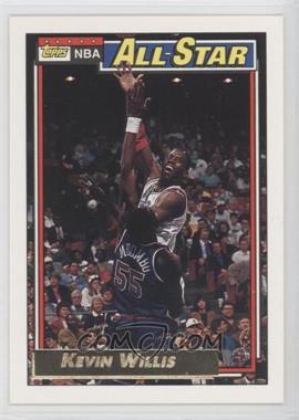 1992-93 Topps - [Base] - Gold #109 - All-Star - Kevin Willis