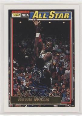 1992-93 Topps - [Base] - Gold #109 - All-Star - Kevin Willis