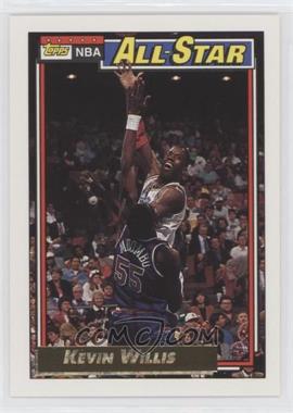 1992-93 Topps - [Base] - Gold #109 - All-Star - Kevin Willis