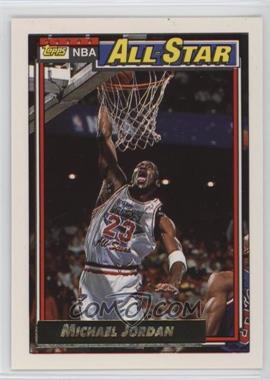 1992-93 Topps - [Base] - Gold #115 - All-Star - Michael Jordan
