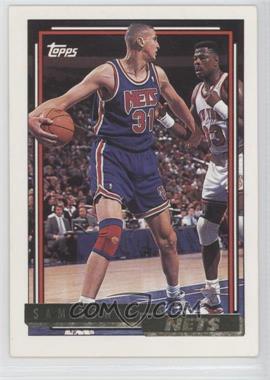 1992-93 Topps - [Base] - Gold #132 - Sam Bowie