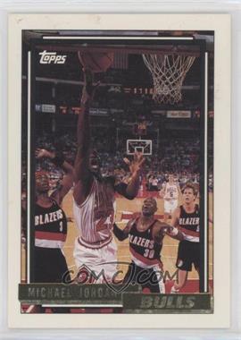 1992-93 Topps - [Base] - Gold #141 - Michael Jordan [Poor to Fair]