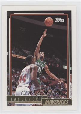 1992-93 Topps - [Base] - Gold #144 - Fat Lever