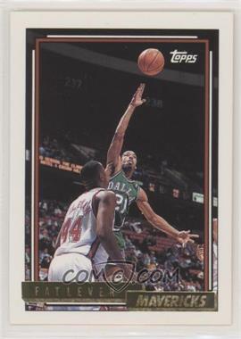 1992-93 Topps - [Base] - Gold #144 - Fat Lever