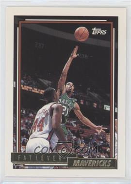 1992-93 Topps - [Base] - Gold #144 - Fat Lever