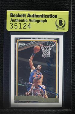 1992-93 Topps - [Base] - Gold #163 - Larry Nance [BAS Authentic]