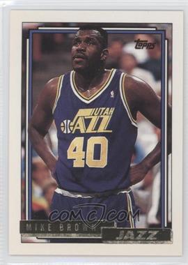 1992-93 Topps - [Base] - Gold #177 - Mike Brown