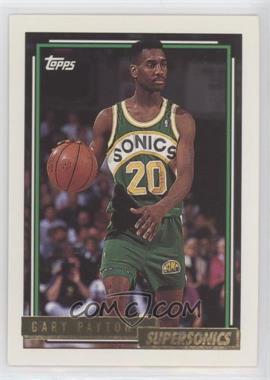 1992-93 Topps - [Base] - Gold #184 - Gary Payton