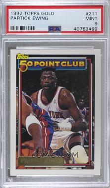 1992-93 Topps - [Base] - Gold #211 - Patrick Ewing [PSA 9 MINT]