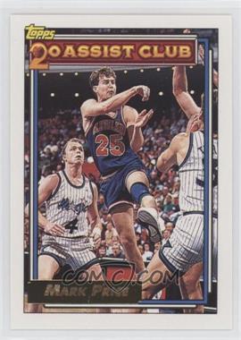 1992-93 Topps - [Base] - Gold #218 - Mark Price