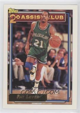 1992-93 Topps - [Base] - Gold #221 - Fat Lever