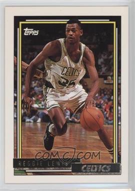 1992-93 Topps - [Base] - Gold #297 - Reggie Lewis