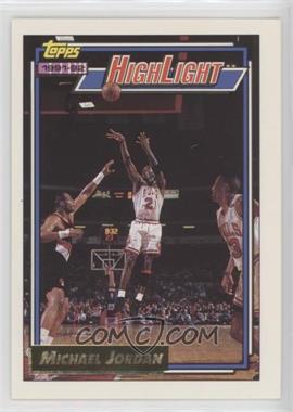 1992-93 Topps - [Base] - Gold #3 - Michael Jordan