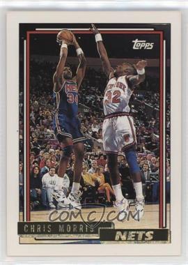 1992-93 Topps - [Base] - Gold #30 - Chris Morris