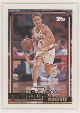 1992-93 Topps - [Base] - Gold #320 - Scott Brooks