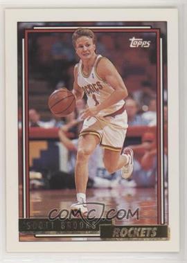 1992-93 Topps - [Base] - Gold #320 - Scott Brooks