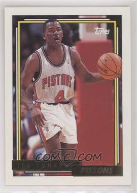 1992-93 Topps - [Base] - Gold #347 - Joe Dumars