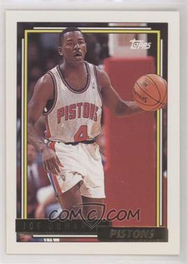 1992-93 Topps - [Base] - Gold #347 - Joe Dumars