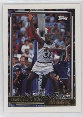 1992-93 Topps - [Base] - Gold #362 - Shaquille O'Neal