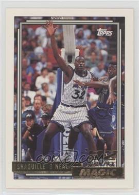 1992-93 Topps - [Base] - Gold #362 - Shaquille O'Neal [EX to NM]