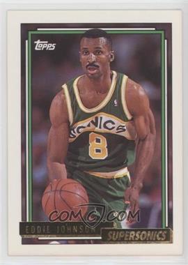 1992-93 Topps - [Base] - Gold #384 - Eddie Johnson