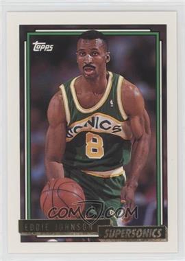 1992-93 Topps - [Base] - Gold #384 - Eddie Johnson