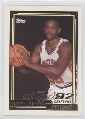 1992-93 Topps - [Base] - Gold #386 - Isaiah Morris