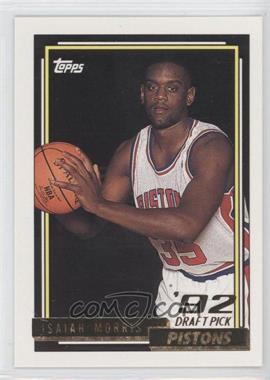 1992-93 Topps - [Base] - Gold #386 - Isaiah Morris