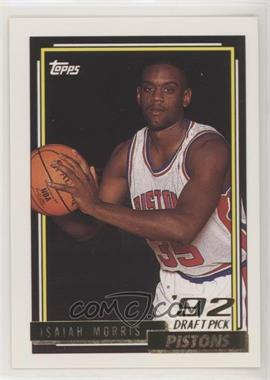 1992-93 Topps - [Base] - Gold #386 - Isaiah Morris