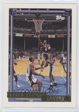 1992-93 Topps - [Base] - Gold #47 - Byron Scott