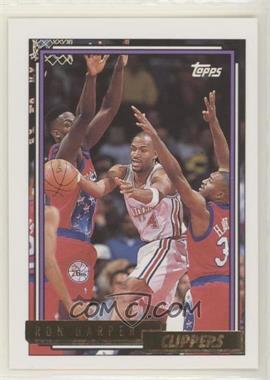 1992-93 Topps - [Base] - Gold #80 - Ron Harper