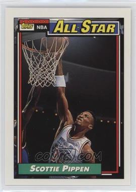 1992-93 Topps - [Base] #103 - All-Star - Scottie Pippen