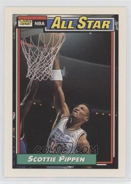 1992-93 Topps - [Base] #103 - All-Star - Scottie Pippen