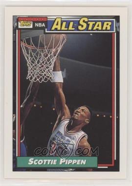 1992-93 Topps - [Base] #103 - All-Star - Scottie Pippen