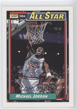 1992-93 Topps - [Base] #115 - All-Star - Michael Jordan