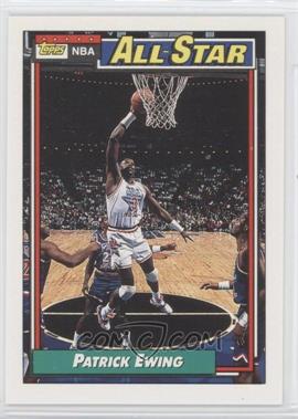 1992-93 Topps - [Base] #121 - All-Star - Patrick Ewing