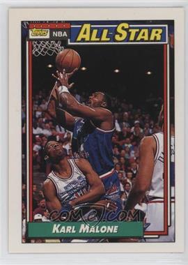 1992-93 Topps - [Base] #123 - All-Star - Karl Malone