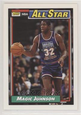 1992-93 Topps - [Base] #126 - All-Star - Magic Johnson [Noted]