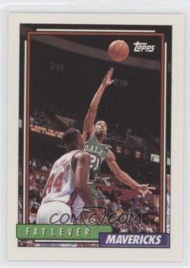 1992-93 Topps - [Base] #144 - Fat Lever