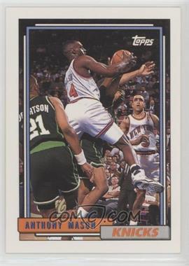 1992-93 Topps - [Base] #195 - Anthony Mason