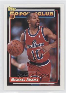 1992-93 Topps - [Base] #206 - Michael Adams