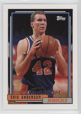 1992-93 Topps - [Base] #259 - Eric Anderson