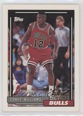 1992-93 Topps - [Base] #271 - Corey Williams