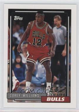 1992-93 Topps - [Base] #271 - Corey Williams