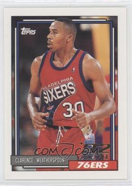 1992-93 Topps - [Base] #294 - Clarence Weatherspoon