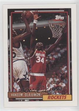 1992-93 Topps - [Base] #337 - Hakeem Olajuwon