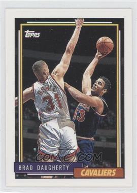 1992-93 Topps - [Base] #352 - Brad Daugherty